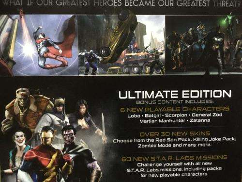 Xbox 360 - Injustice Gods Among Us - Ultimate Edition