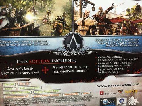 Xbox 360 - Assassin`s Creed Brotherhood - Classics