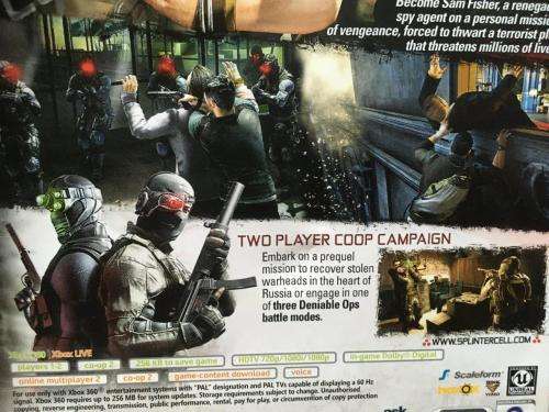 Xbox 360 - Tom Clancy`s Splinter Cell Conviction - Classics