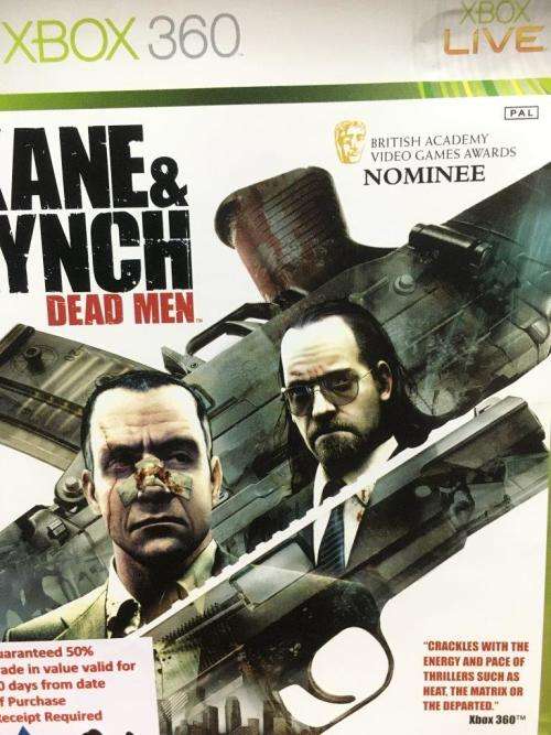 Xbox 360 - Kane & Lynch Dead Men + Exclusive Features Disc