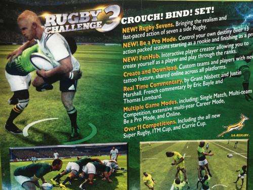 Xbox 360 - Rugby Challenge 3 Springbok Edition