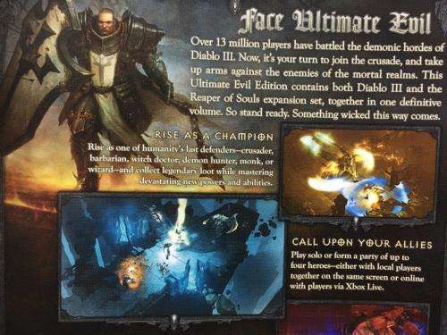 Xbox 360 - Diablo Reaper of Souls - Ultimate Evil Edition