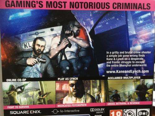 PS3 - Kane & Lynch 2 Dog Days