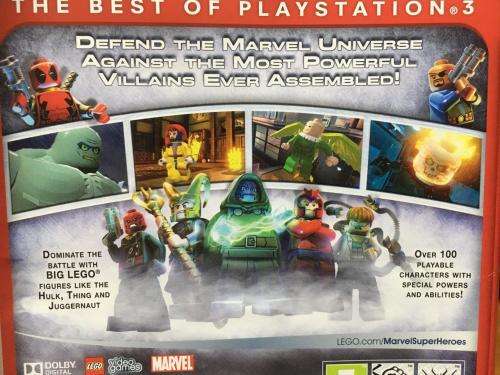 PS3 - Lego Marvel Super Heroes - Essentials