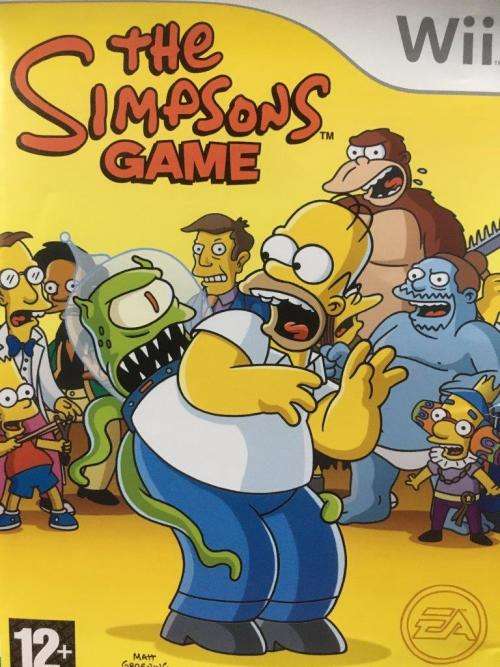 Wii - The Simpsons Game