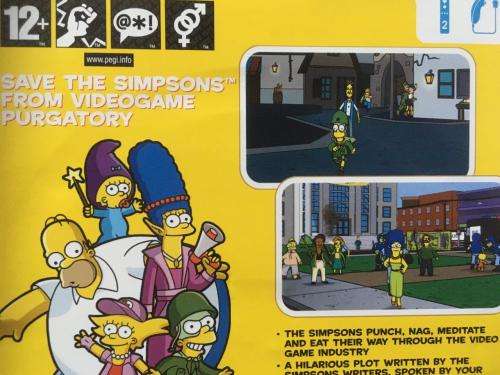 Wii - The Simpsons Game