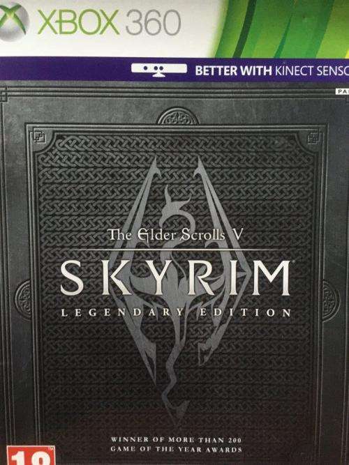Xbox 360 - The Elder Scrolls V SKYRIM Legendary Edition