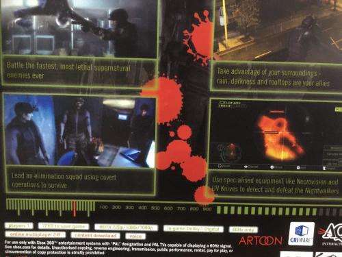 Xbox 360 - Vampire Rain