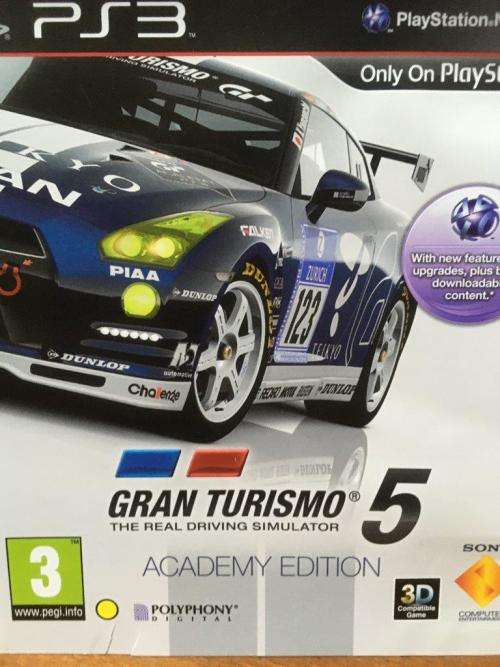 PS3 - Gran Turismo 5 Academy Edition