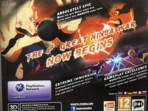 PS3 - Naruto Shippuden - Ultimate Ninja Storm 3