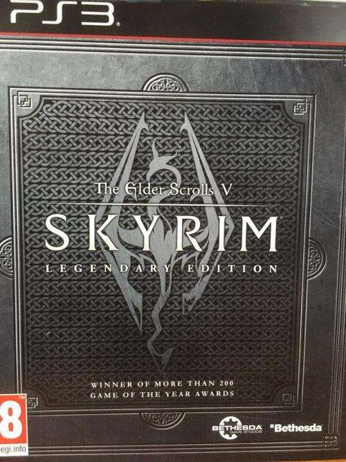PS3 - The Elder Scrolls V Skyrim Legendary Edition
