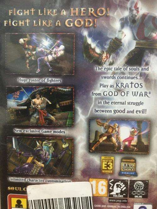 PSP - Soul Calibur Broken Destiny