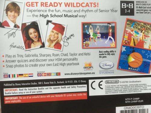 Nintendo DS - High School Musical 3 Senior Year