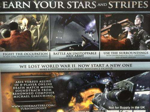 PS3 - Turning Point Fall of Liberty