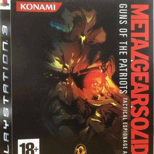 PS3 - Metal Gear Solid 4 Guns of the Patriots