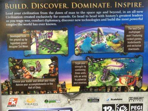 PS3 - Sid Meier`s Civilization Revolution