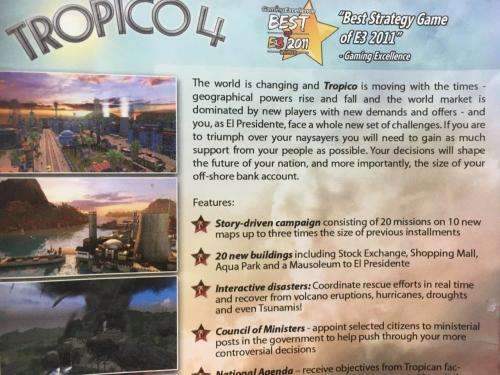 Xbox 360 - Tropico 4