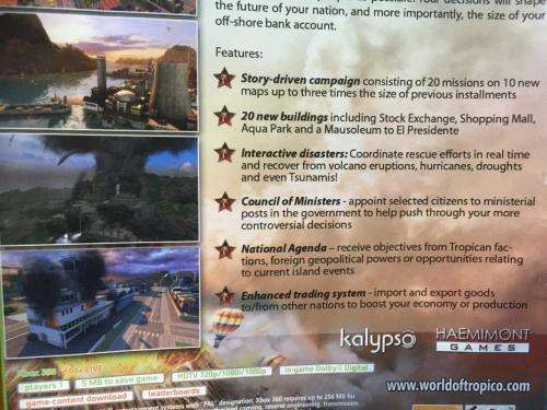 Xbox 360 - Tropico 4