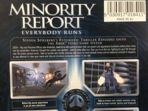 Xbox - Minority Report