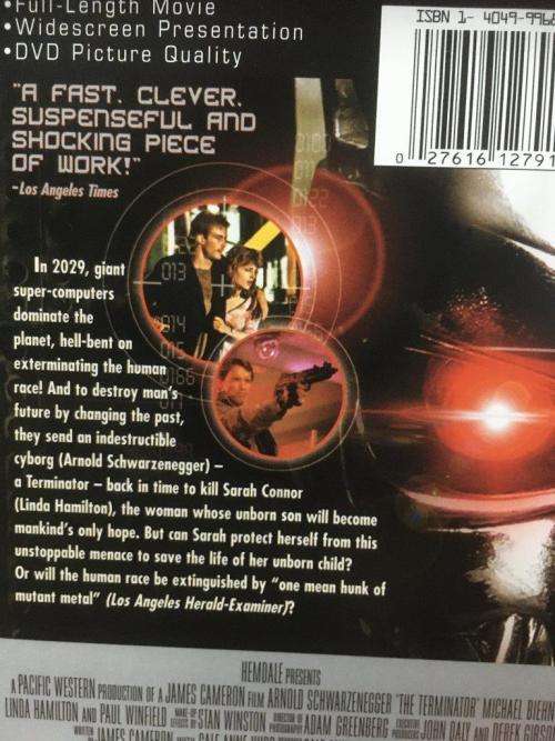 PSP - The Terminator (UMD VIDEO) (Region 1) listing For IFDAL ONLY