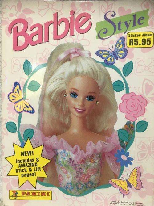 Panini Barbie Style Sticker album 1995 (Complete)