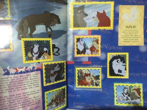 Merlin Collection Balto Sticker Album 1996 (Mikes Kitchen) (Missing 1 sticker)