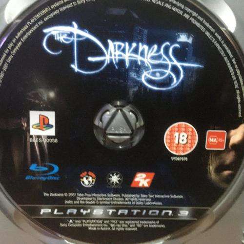 PS3 - The Darkness (Disc Only)