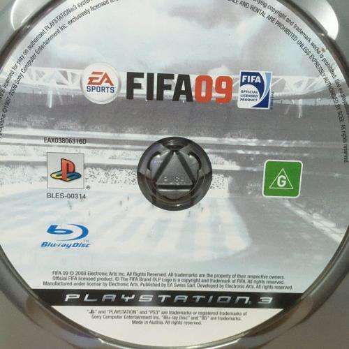 PS3 - FIFA 09 (Disc Only)