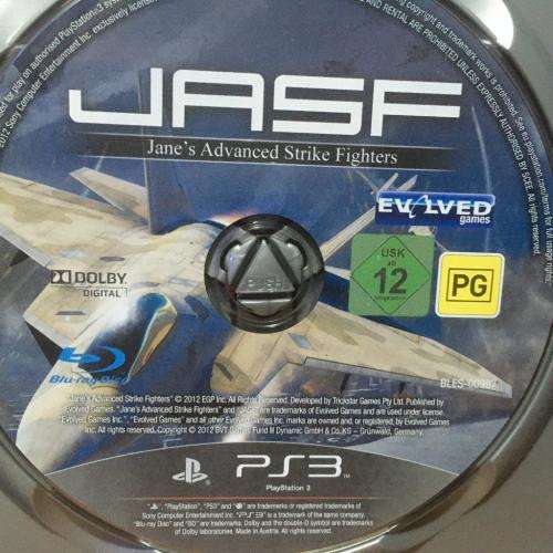 PS3 - JASF Jane`s Advanced Strike Fighters (Disc Only)