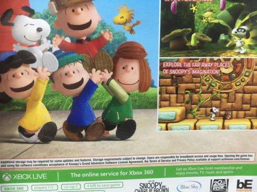 Xbox 360 - Snoopy's Grand Adventure