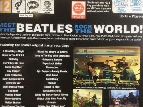 Wii - The Beatles Rockband