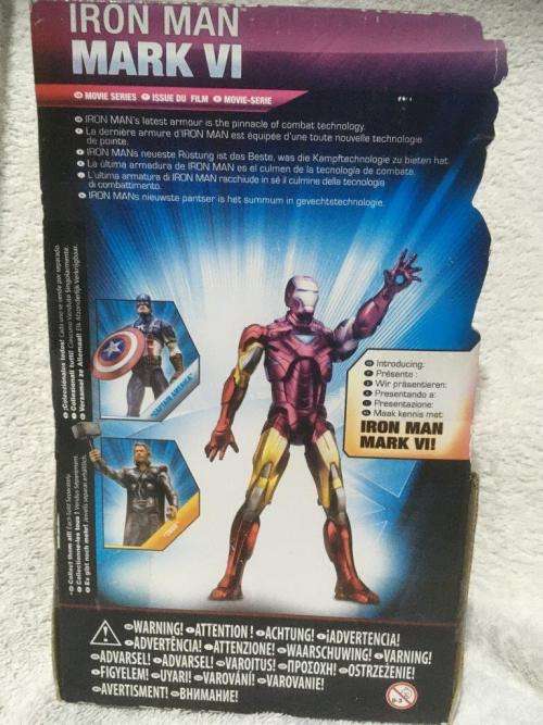 Marvel Avenger Iron Man MARK VI Movie Series 2011 (NOS) +-20cm