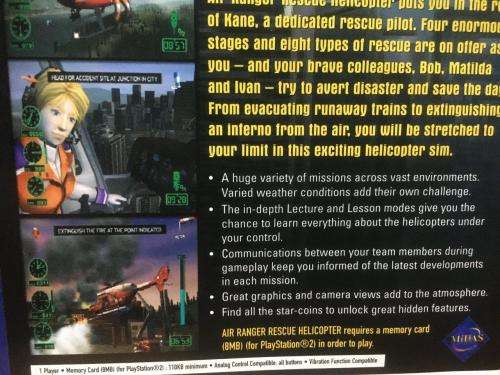 PS2 - Air Ranger Rescue - Rescue Helicopter