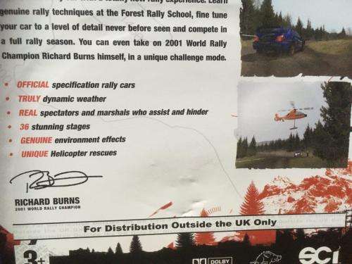 PS2 - Richard Burns Rally