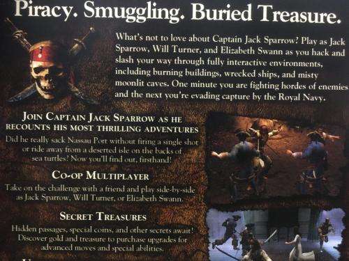 PS2 - Pirates of The Caribbean The Legend Of Jack Sparrow