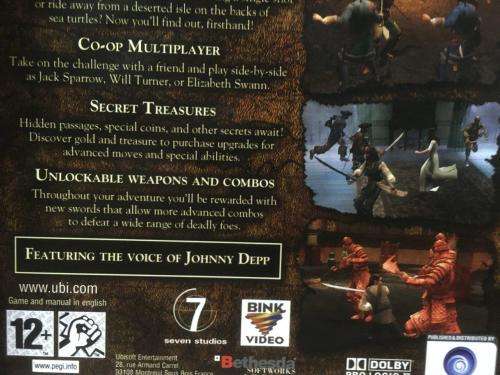 PS2 - Pirates of The Caribbean The Legend Of Jack Sparrow