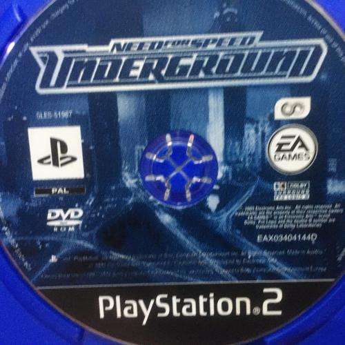 PS2 - Need For Speed Underground (Disc Only)