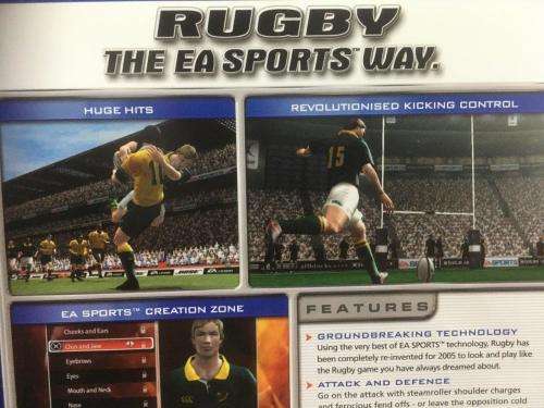 PS2 - EA Sports Rugby 2005