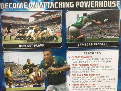 PS2 - EA Sports Rugby 06