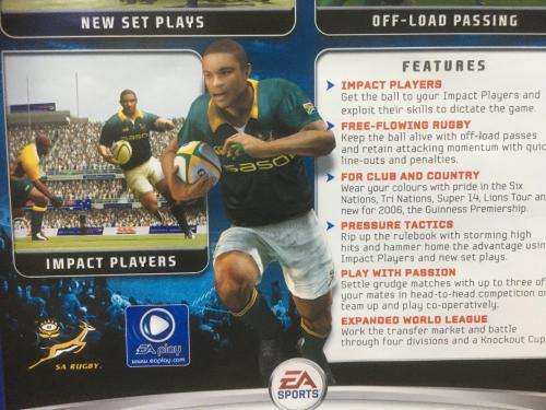 PS2 - EA Sports Rugby 06