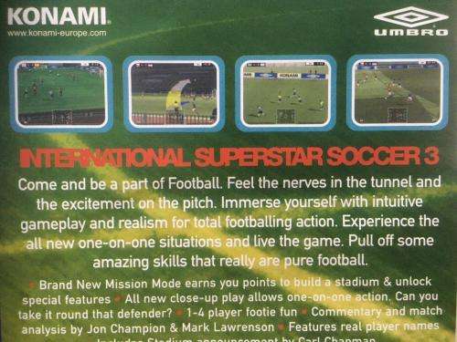 PS2 - International Superstar Soccer 3