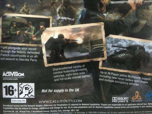 PS2 - Call of Duty 3