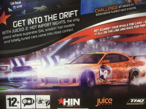 PS2 - Juiced 2 Hot Import Nights