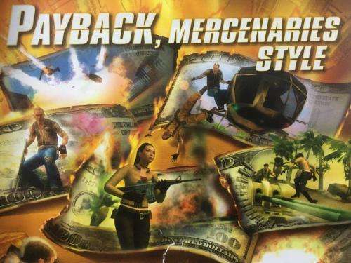 PS2 - Mercenaries 2 World In Flames
