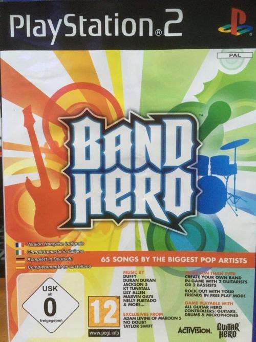 PS2 Band Hero - Music Video Game