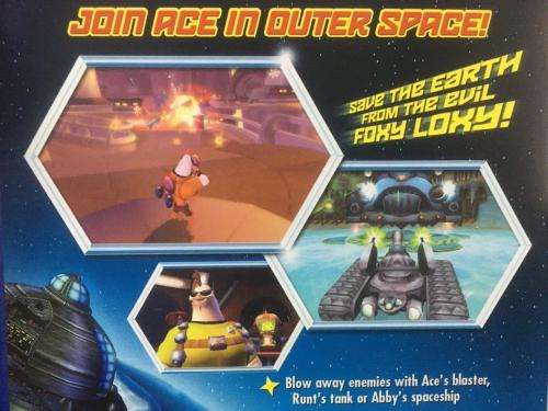 PS2 - Chicken Little Ace In Action