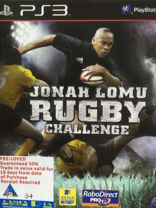 PS3 - Jonah Lomu Rugby Challenge