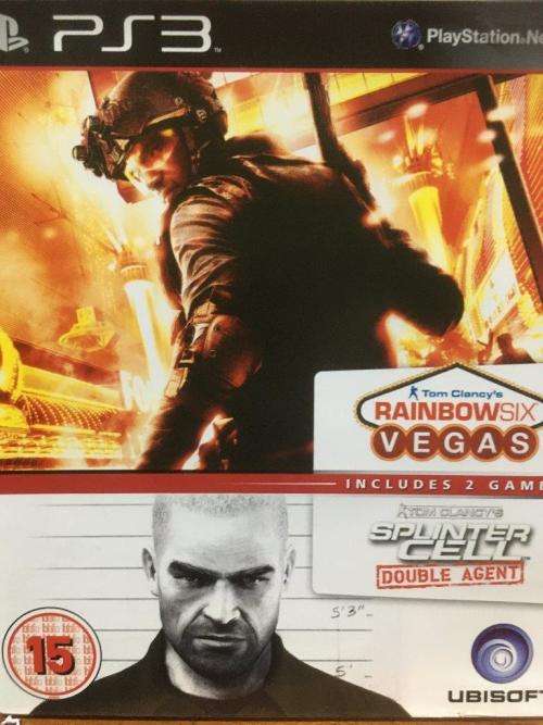 PS3 - Tom Clancy`s Rainbow Six Vegas & Splinter Cell Double Agent