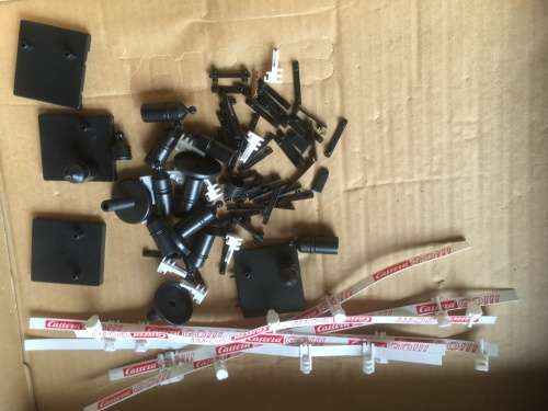 Carrera Go - Job Lot of Track barriers raisers etc  1:43 scale