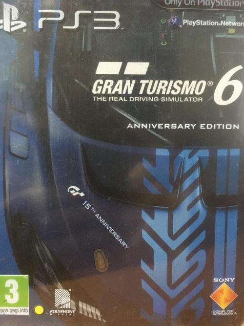 PS3 - Gran Turismo 6  Anniversary Edition Steel Book